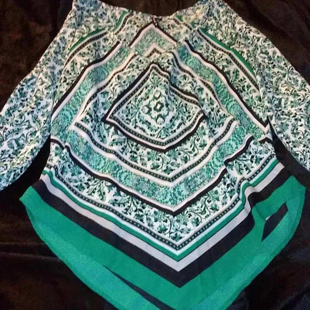 3 quarter sleeve blouse